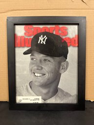 1995 Framed Sports Illustrated Cover Of Mickey Mantle's Rookie Year Photograph Taken In 1951        Suso / B2