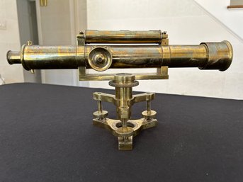 Early 20th Century Brass Level  By Morison Bros. Glasgow