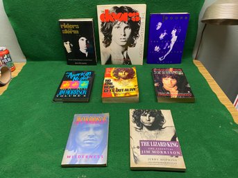 Jim Morrison. The Doors. Lot Of 8 Great Books. Lots Of Photographs. Yes Shipping.
