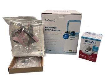 SoClean2 Automated Cpap Sanitizer, Cpap Mask, Omron Blood Pressure, New In Box, Medical Supplies