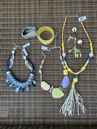 6 Pieces Of Costume Jewelry