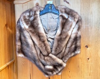 A Vintage Mink Shrug - 1950's