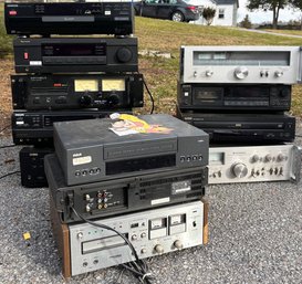 Assorted Electronics - Kenwood, KLH, Yamaha And More