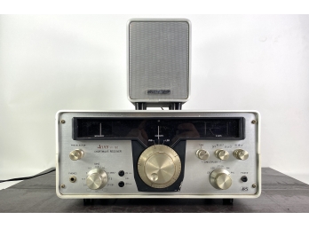 Allied SX-190 Shortwave Receiver With Matching Speaker - Powers On