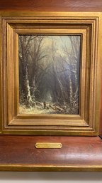 19 Century Signed James Northcote Oil On Board