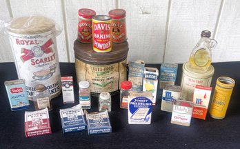 Baking Lot- Royal, Mc Cormick, Plymouth Rock, Mapleine, Baker And More