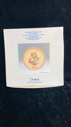 Goebel M.J. Hummel Annual Plate 1986 In Original Box