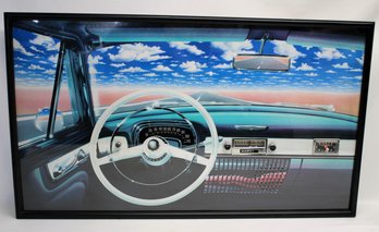 Rare Dapy Dashboard AM / FM Poster Radio In Working Condition