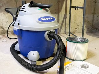 A Shop Vac And NEW Filter