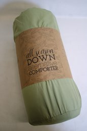 All Season Down Alternative Comforter For King / Cal King - Sage