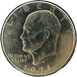 1971 Eisenhower Dollar Coin