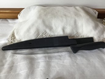 Large Carving Knife With Case