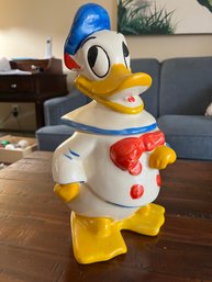 Vintage Walt Disney Donald Duck Cookie Jar