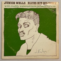 Junior Wells - Blues Hit Big Town DL640 VG-