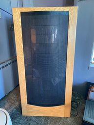 Martin Logan Speared CLS Controled Line Source 28x12x58 Oak Framed Speaker Great Rich Sounded Tested Good