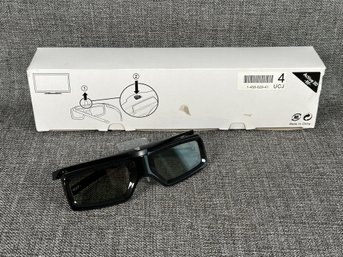 Three Pairs Of Sony Active 3D Glasses, New In Package