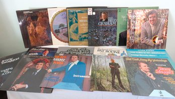 Religious LP Albums Including Pat Boone
