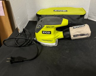 Ryobi CFS1503G 1.2 AMP Corder 5-1/2' Corner Cat Finish Sander In Original Bag. RC/B5