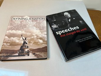 'Defining & Nation' & 'Speeches That Changed The World'