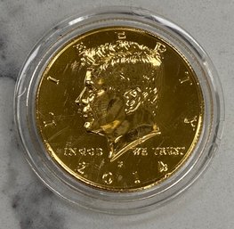 2014 Kennedy Gold Plated Half Dollar