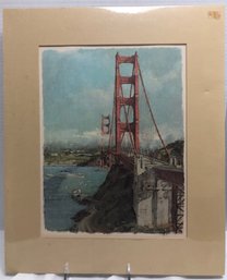 Golden Gate Bridge Print By Don Davey