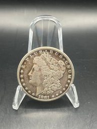 1881 Morgan Silver Dollar