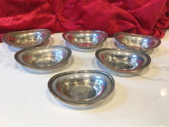 STERLING SILVER SMALL DISHES SALTS? 82 GRAMS