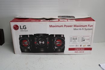 Lg Maximum Power Hi-fi System In