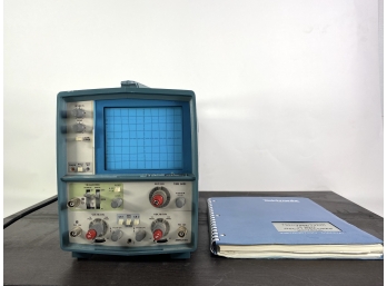 Textronix Oscilloscope Model T922 - Fully Tested And Functioning - Original Manual