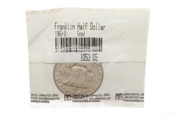 1960-D Franklin Silver Half Dollar