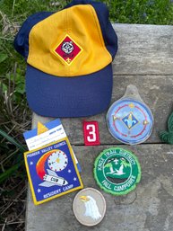 Vtg Boy Scout Wolf 7pc Lot