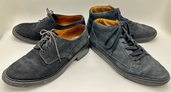 2 Men's Shoes: Steve Madden Size 44 (American 11) & Alfred Sargent Size 10