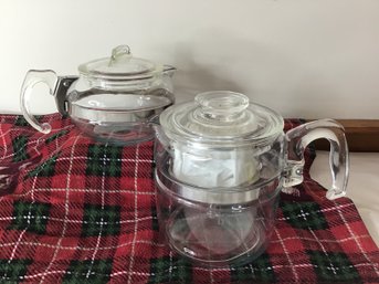 Pyrex Kettle Lot Of 2