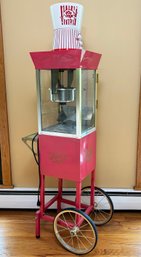 A Large Vintage Pop Corn Maker And Accessories