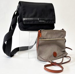 A Pair Of Messenger Bags By Longchamp And Rooney & Bourke