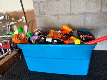 Large Bin Of Miscellaneous Toys