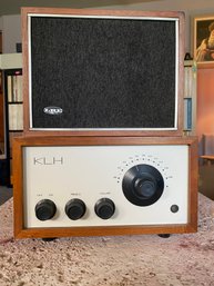 KLH Model 8 FM Receiver Power On No Sound Classic Audio Tube Powered And LRE External Speaker