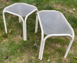 Two Tubular Tables