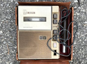 A Vintage Emerson Dictaphone