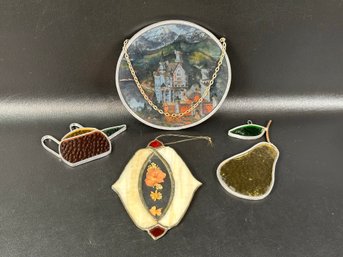 A Grouping Of Vintage Suncatchers