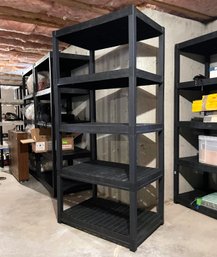 A Heavy Duty Plastic Storage Shelf (2/5)