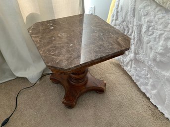 Marble Top Side Table