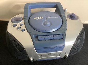 WHITE-WESTINGHOUSE CD PLAYER