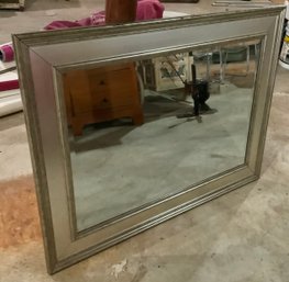 Large Wood Framed Mirror