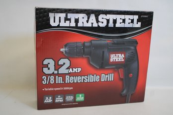 New In Box Ultrasteel 3.2 Amp Reversible Drill