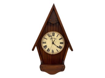 Bird House Shaped Bulova Clock