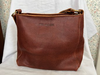 Handmade Portland Handbag In Brown Leather