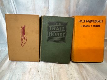 Grouping Of 3 Classic Western Books