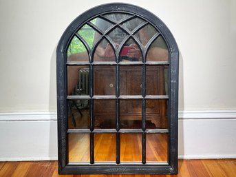 A Retro Palladian Style Window Mirror