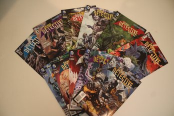 Eleven DC Comics Batman Detective From The New 52! - Vol. 1, 2, 4, 5, 8, 9, 10, 11, 12, 13, And 14